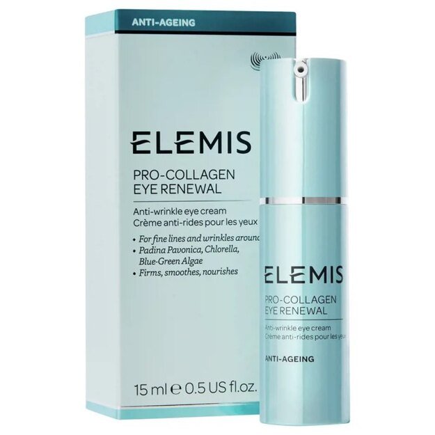 Atstatomasis paakių kremas - Elemis Retail Pro-Collagen Eye Renewal 15ml