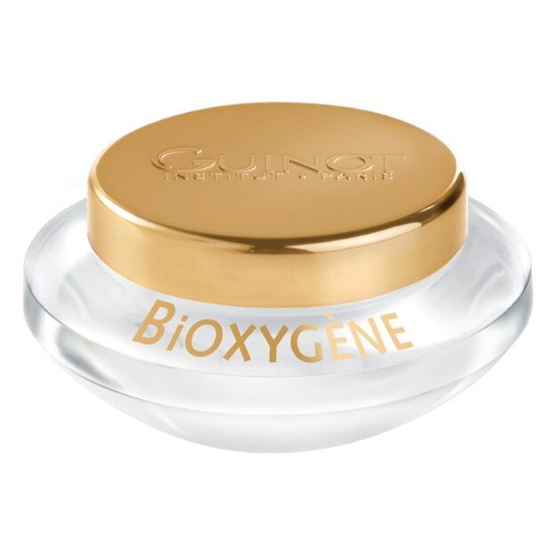 Deguonimi praturtintas spindesio kremas visų tipų odai - Guinot Bioxygene Cream 50ml