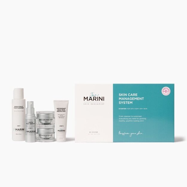 Odos priežiūros rinkinys sausai ir labai sausai odai - Jan Marini Skin Care Management System Starter Dry - Very Dry