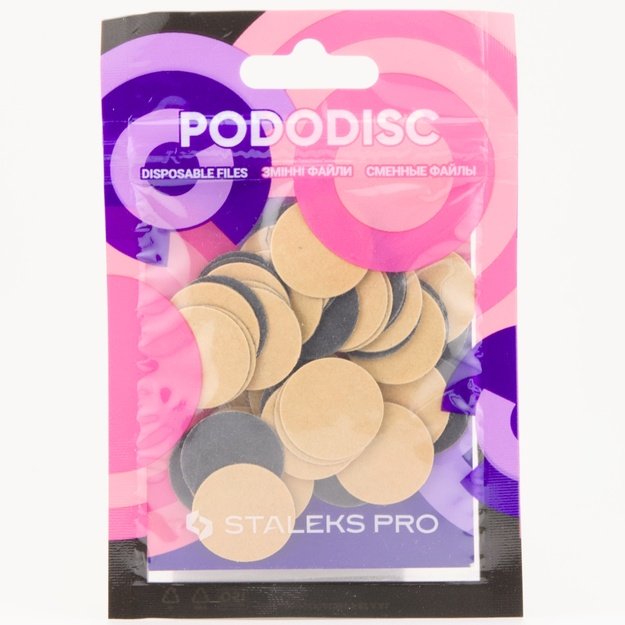 STALEKS PRO Keičiami abrazyvai podo diskui 20mm M dydis 50vnt