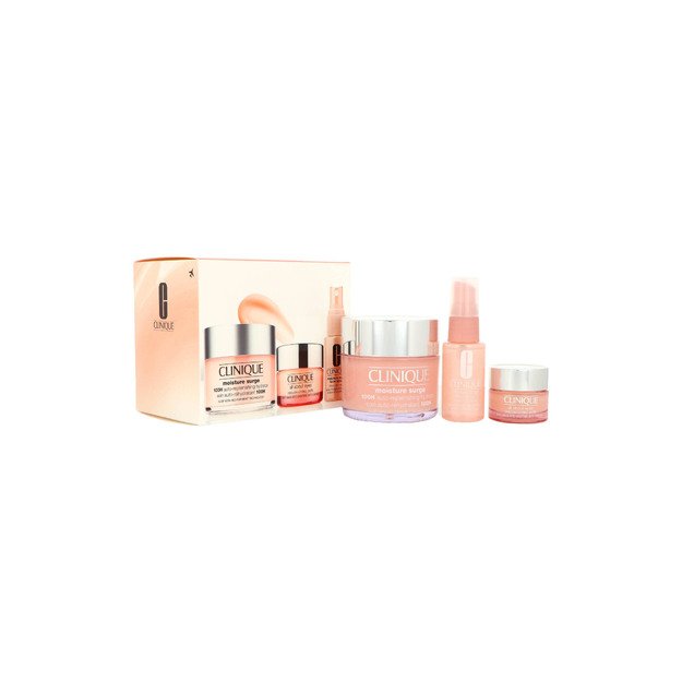 Zestaw Clinique Moisture Surge All About Eyes 15ml + Moisture Surge Face Spray Thirsty Skin Relief 30ml + Moisture Surge 100H Auto Replenishing Hydrator 125ml