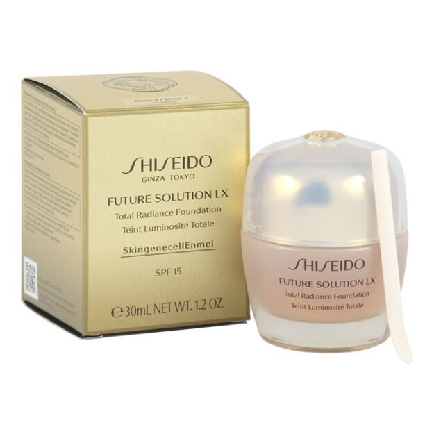 Shiseido Future Solution Lx Total Radiance Foundation Spf15 R3 Rose 30ml