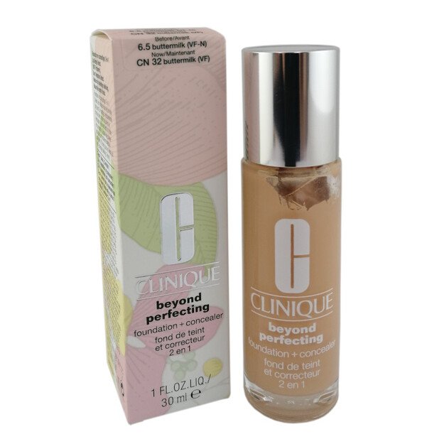Clinique Beyond Perfecting Foundation +Concealer Cn32 6,5 Buttermilk 30ml
