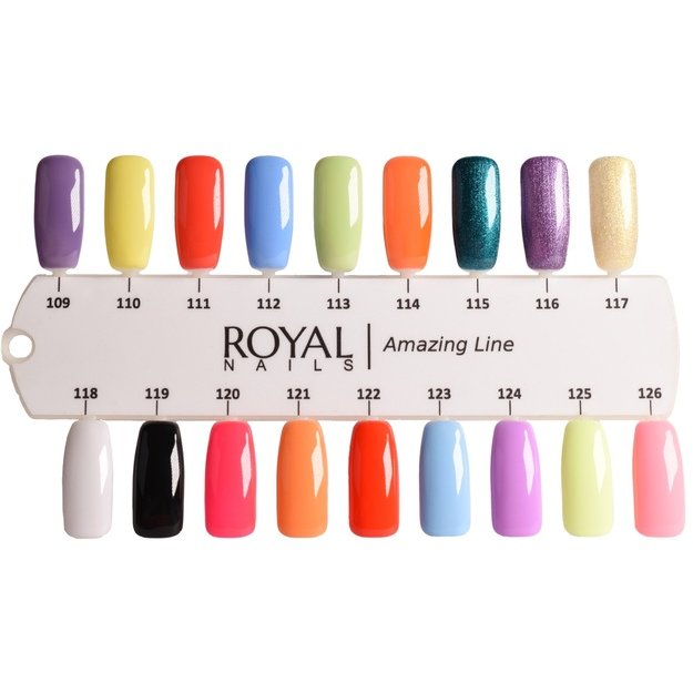 20 Royal Nails Amazing Line atspalvių plius 48W LED lempa