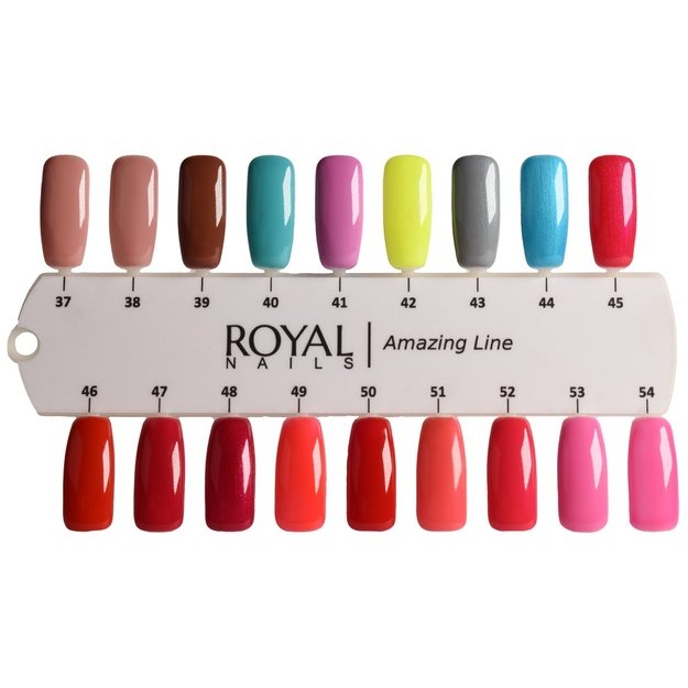 20 Royal Nails Amazing Line atspalvių plius 48W LED lempa