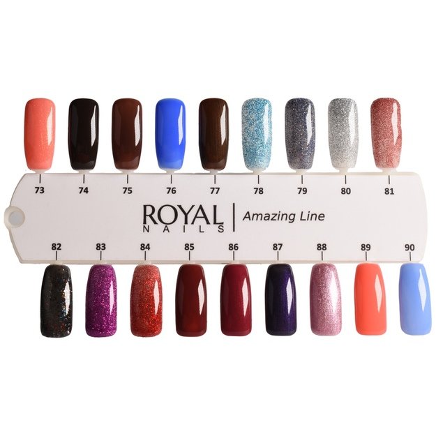 20 Royal Nails Amazing Line atspalvių plius 48W LED lempa