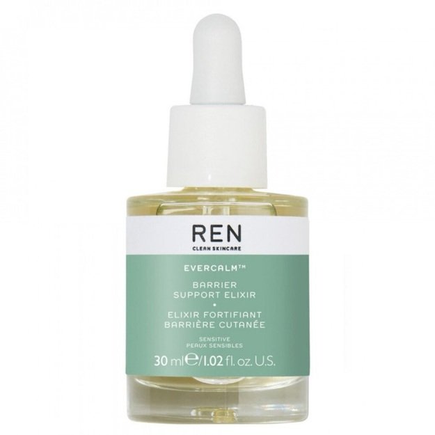 Veido aliejus jautriai odai - Ren Evercalm Repair Elixir 30ml