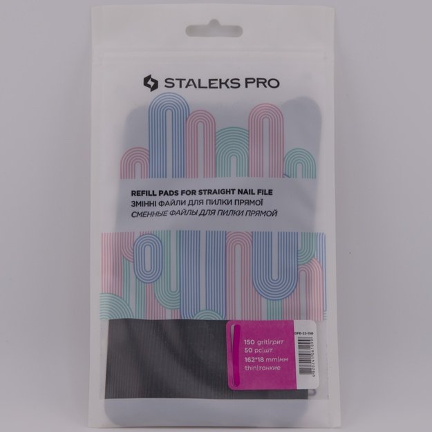 STALEKS PRO klijuojami dildės abrazyvai tiesiam pagrindui 100gr, 50vnt DFE-22-100
