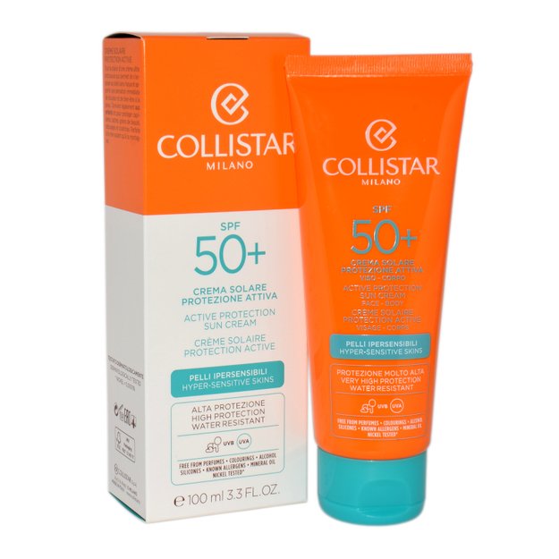 Collistar Active Protection Sun Cream Spf 50 100ml