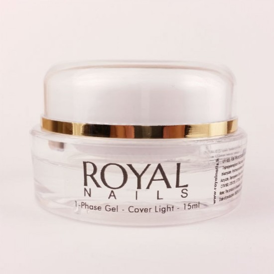 Vienfazis UV gelis "Royal Nails Cover Light"