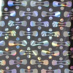 Permatoma Folija nagų dailei su holografiniu efektu 100cm 20