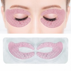 Atjauninanti kolageno kaukė odai paakiams rožinės spalvos