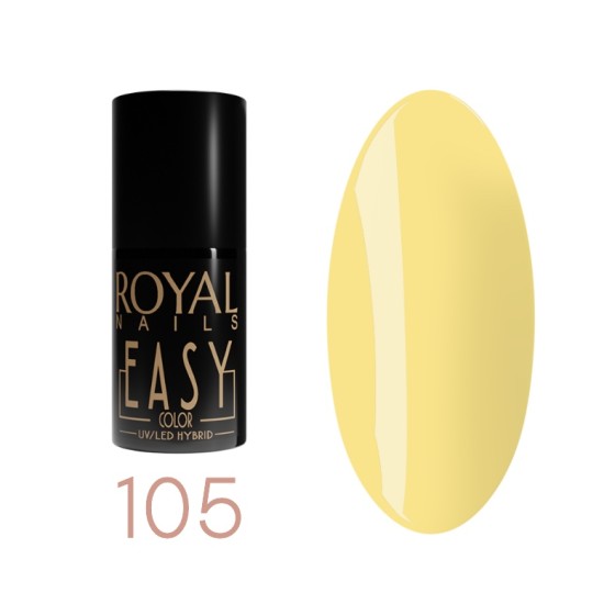 Ilgalaikis gelinis lakas Royal Nails Easy Color 105