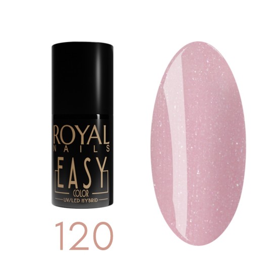 Ilgalaikis gelinis lakas Royal Nails Easy Color 120