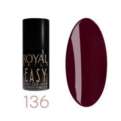 Ilgalaikis gelinis lakas Royal Nails Easy Color 136