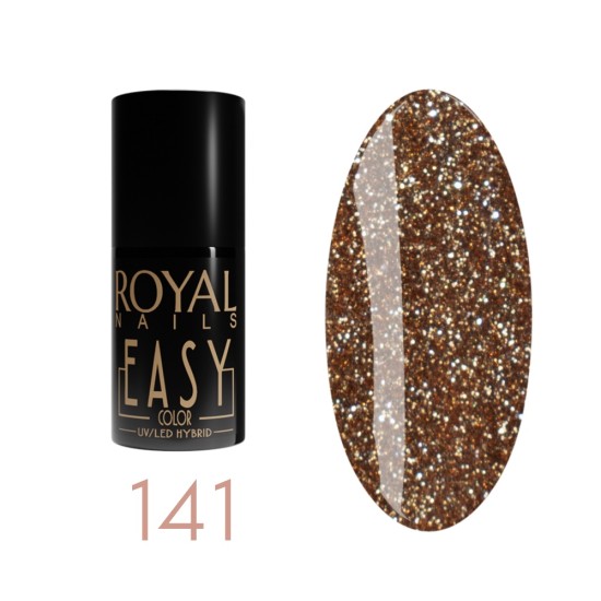 Ilgalaikis gelinis lakas Royal Nails Easy Color 141