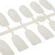 Kriauklės formos paletės šablonai nagų dizainui