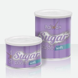 Cukraus pasta plaukų šalinimui ItalWax Soft skardinėje