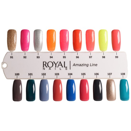 20 Royal Nails Amazing Line atspalvių plius 48W LED lempa