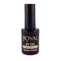 Baigiamasis gelis "Royal Nails UV Quick Finish"  10 ml.
