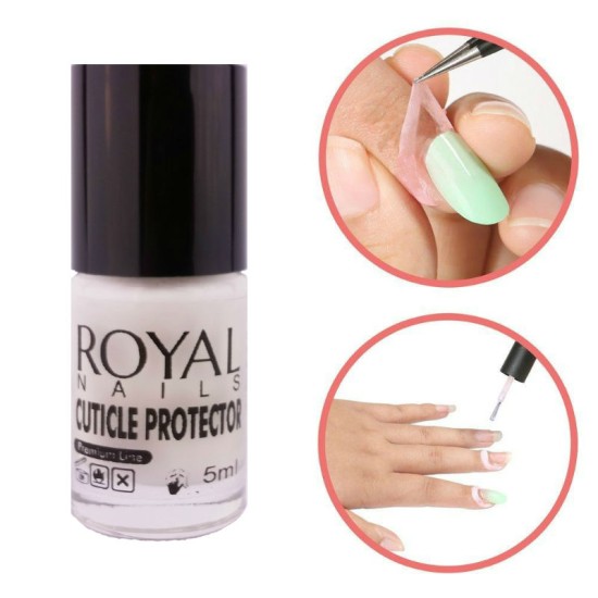 Skaidri nagu odeliu apsauga Royal Nails Cuticle Protector Clear